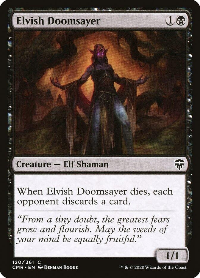 Elvish Doomsayer (120) (CMR)