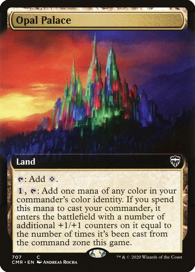 Opal Palace (Extended Art) (707) (CMR)