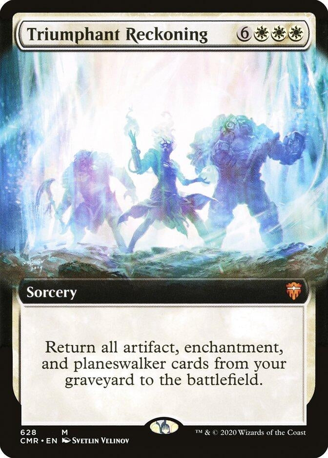 Triumphant Reckoning (Extended Art) (628) (CMR)
