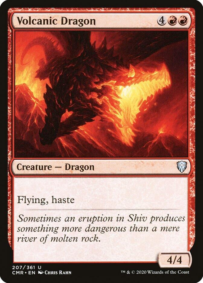 Volcanic Dragon (207) (CMR)