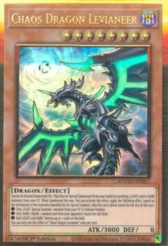Chaos Dragon Levianeer (Alternate Art) (MAGO-EN017) (MAGO)