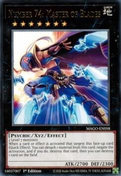 Number 74: Master of Blades (MAGO-EN058) (MAGO)