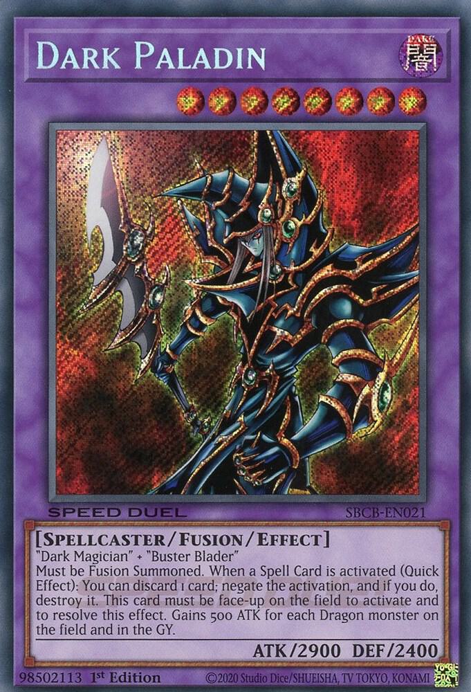Dark Paladin (Secret) (SBCB-EN021) (SBCB)