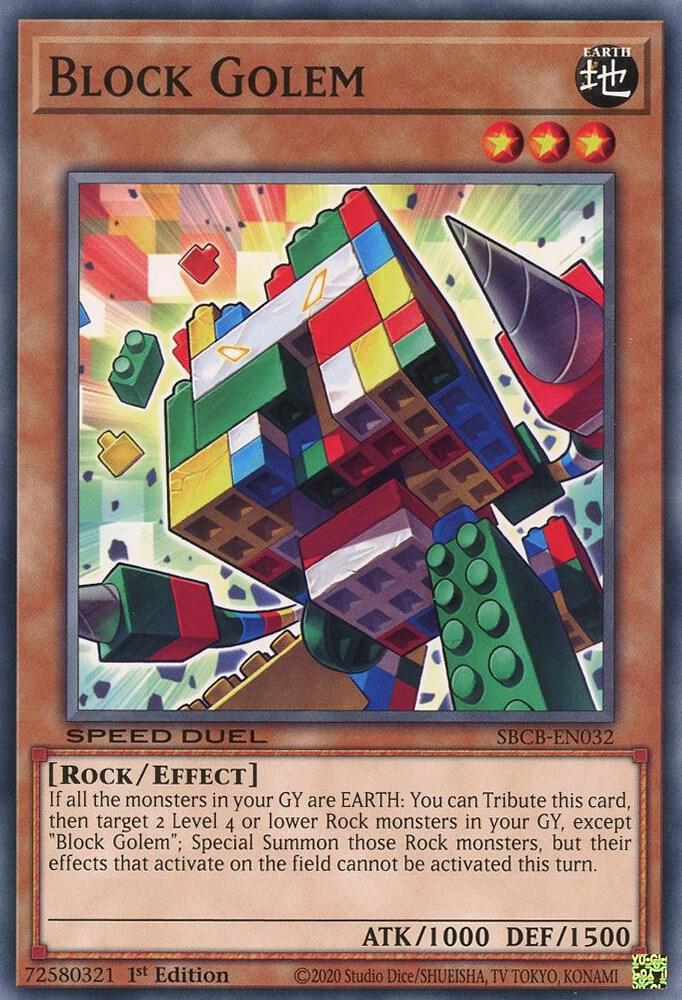 Block Golem (SBCB-EN032) (SBCB)