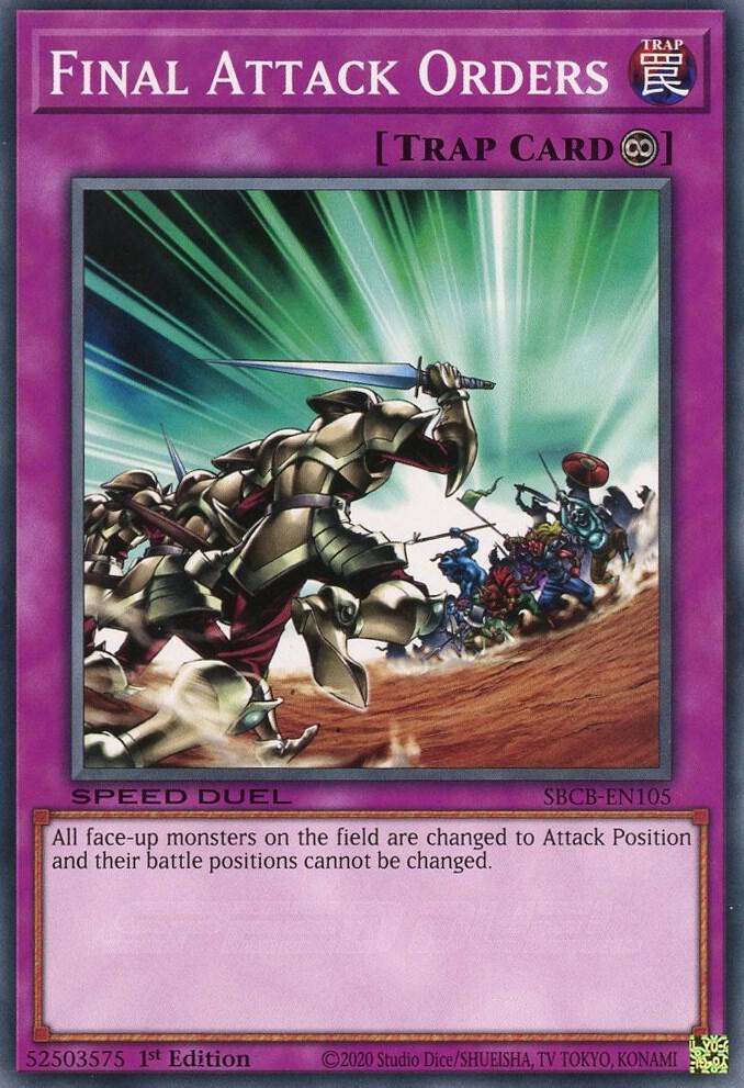 Final Attack Orders (SBCB-EN105) (SBCB)