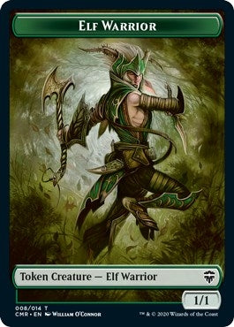 Elf Warrior // The Monarch Double-Sided Token (8 // 14) (CMR)