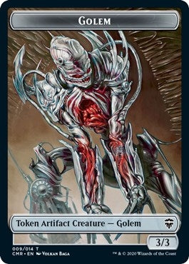 Golem // Thrull Double-Sided Token (9 // 5) (CMR)