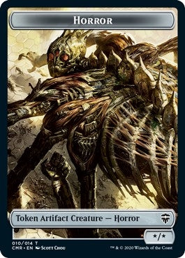 Horror // Thrull Double-Sided Token (10 // 5) (CMR)