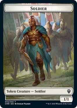 Soldier // The Monarch Double-Sided Token (2 // 14) (CMR)