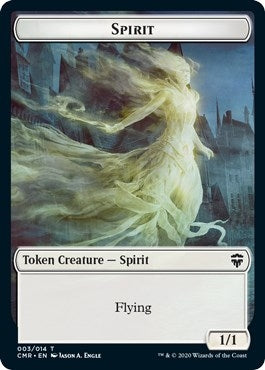 Spirit // Thrull Double-Sided Token (3 // 5) (CMR)
