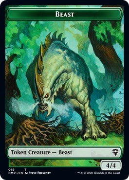 Beast (019) // Elephant Double-Sided Token (19 // 20) (CMR)