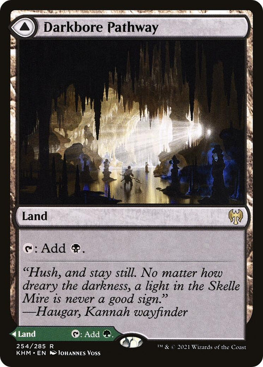 Image for Darkbore Pathway (254) (KHM) - Magic: The Gathering