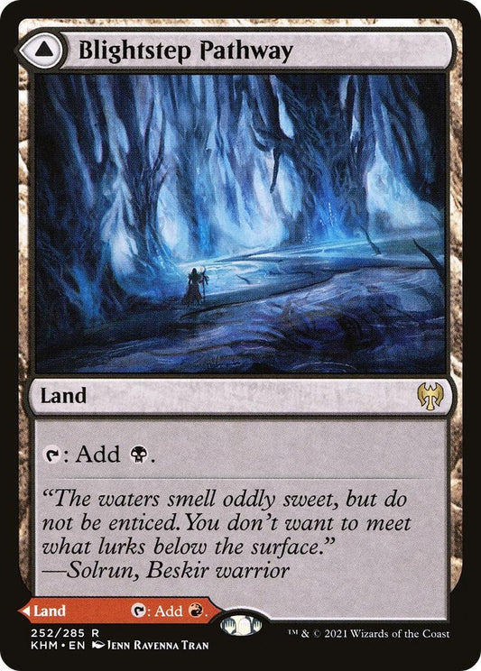 Image for Blightstep Pathway (252) (KHM) - Magic: The Gathering