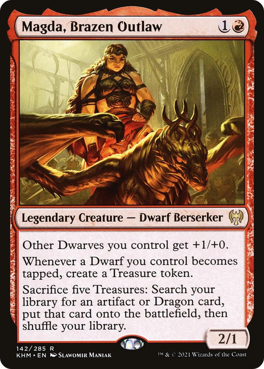 Image for Magda, Brazen Outlaw (142) (KHM) - Magic: The Gathering