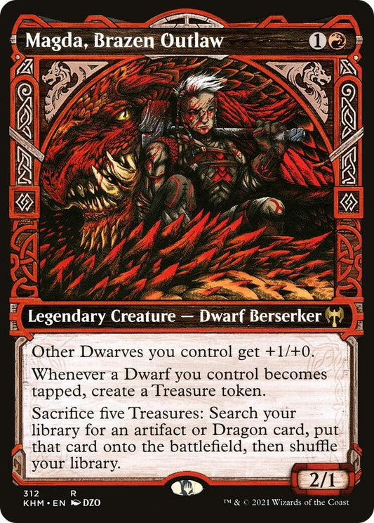 Image for Magda, Brazen Outlaw (Showcase) (312) (KHM) - Magic: The Gathering