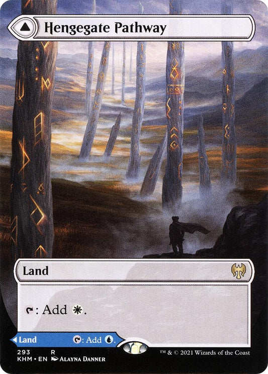 Image for Hengegate Pathway (Borderless) (293) (KHM) - Magic: The Gathering