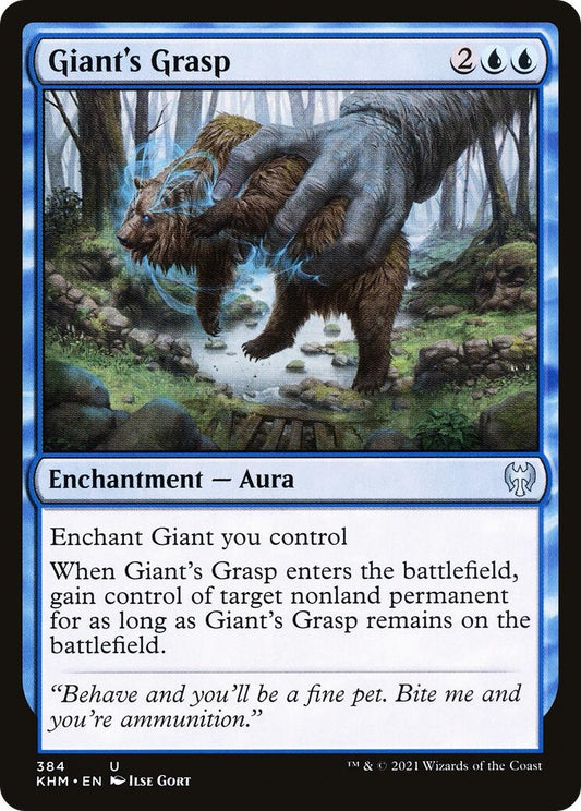 Image for Giant's Grasp (384) (KHM) - Magic: The Gathering
