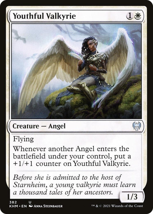 Image for Youthful Valkyrie (382) (KHM) - Magic: The Gathering