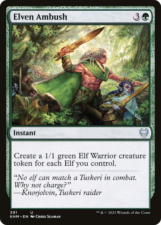 Image for Elven Ambush (391) (KHM) - Magic: The Gathering