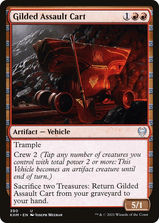 Image for Gilded Assault Cart (390) (KHM) - Magic: The Gathering