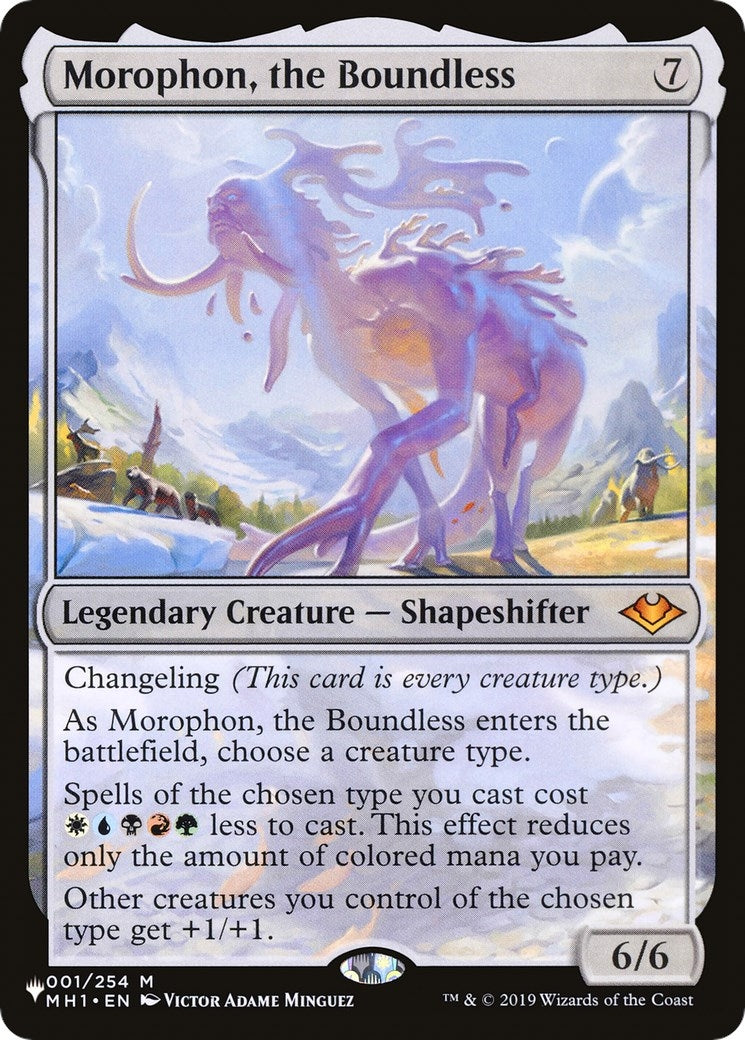 Morophon, the Boundless (001/254) (LIST)