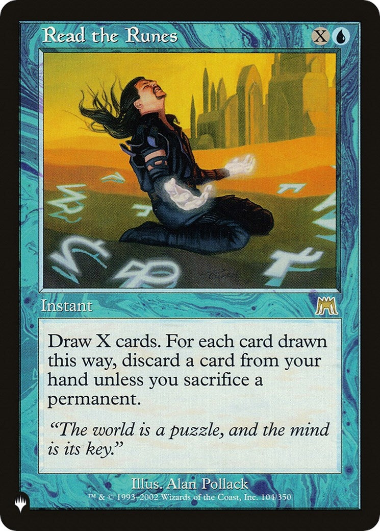 Read the Runes (104/350) (LIST)