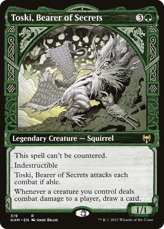 Image for Toski, Bearer of Secrets (Showcase) (319) (KHM) - Magic: The Gathering