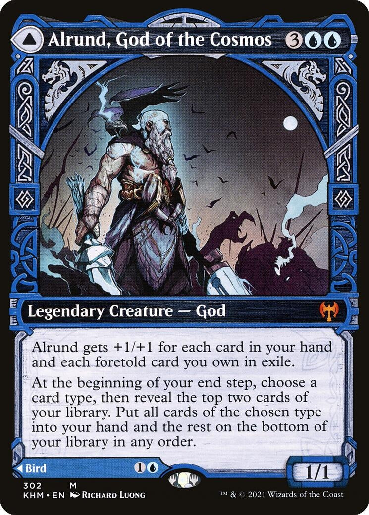 Alrund, God of the Cosmos (Showcase) (302) (KHM)