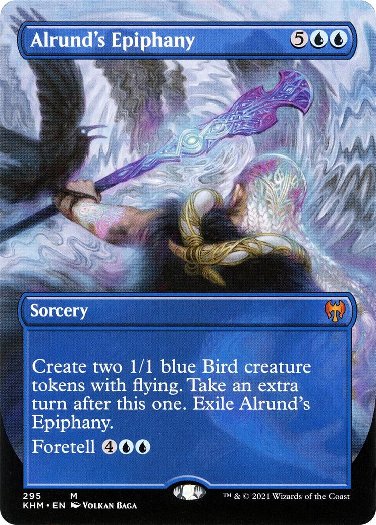 Alrund's Epiphany (Borderless) (295) (KHM)