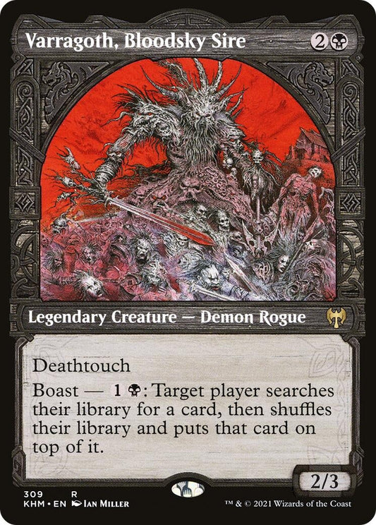 Image for Varragoth, Bloodsky Sire (Showcase) (309) (KHM) - Magic: The Gathering