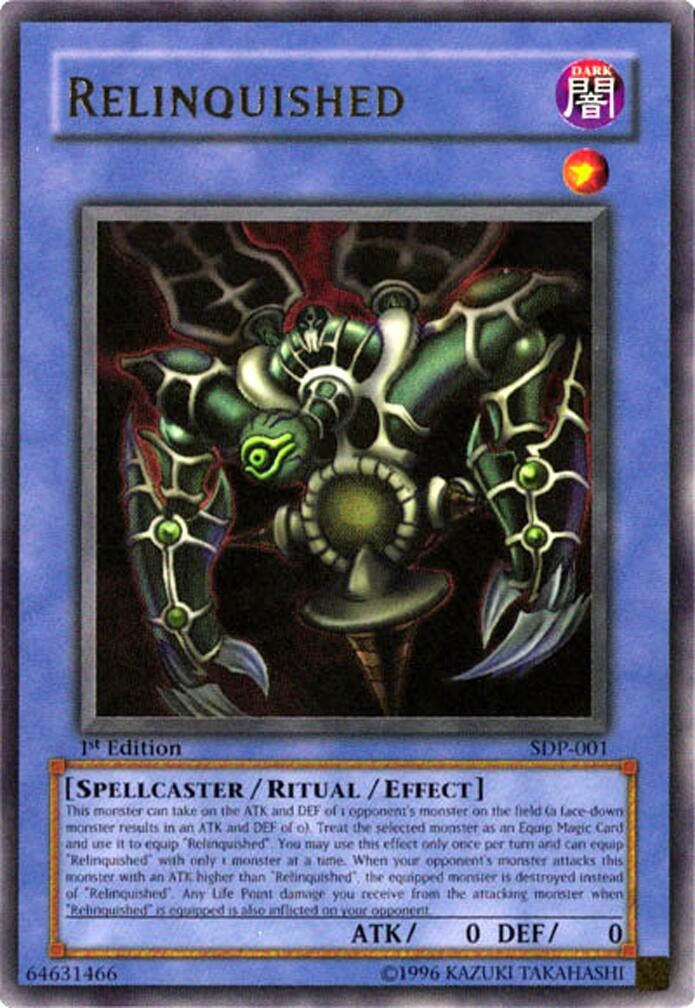 Relinquished (SDP-001) (SDP)
