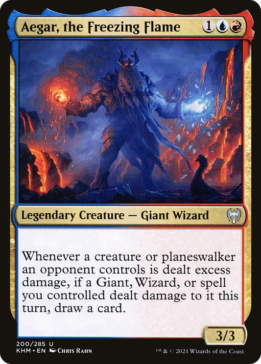 Image for Aegar, the Freezing Flame (200) (KHM) - Magic: The Gathering