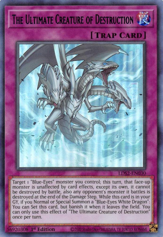 The Ultimate Creature of Destruction (Blue) (LDS2-EN030) (LDS2)