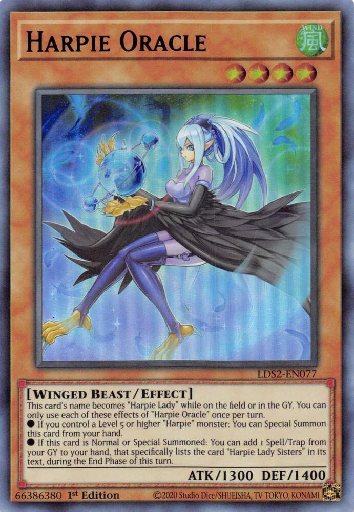 Harpie Oracle (Purple) (LDS2-EN077) (LDS2)