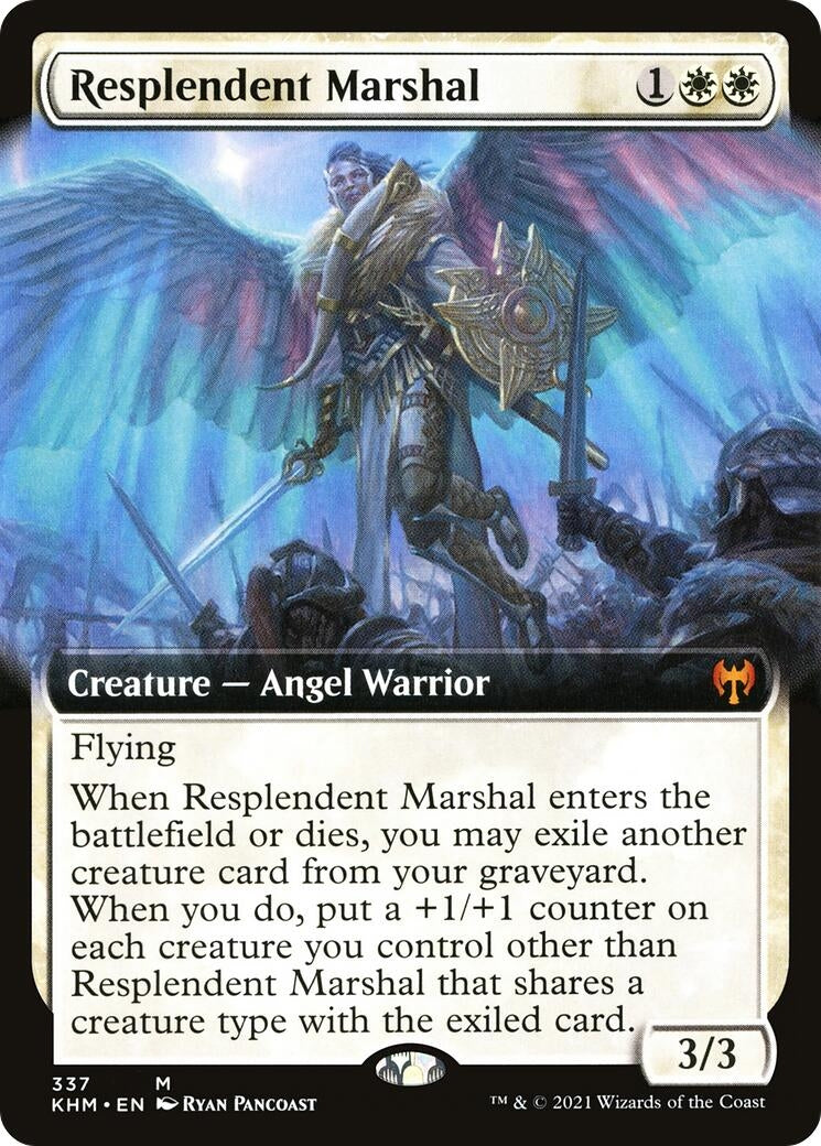 Resplendent Marshal (Extended Art) (337) (KHM)