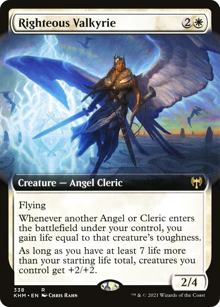 Righteous Valkyrie (Extended Art) (338) (KHM)