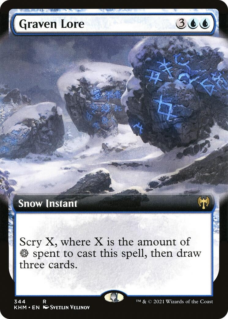 Graven Lore (Extended Art) (344) (KHM)
