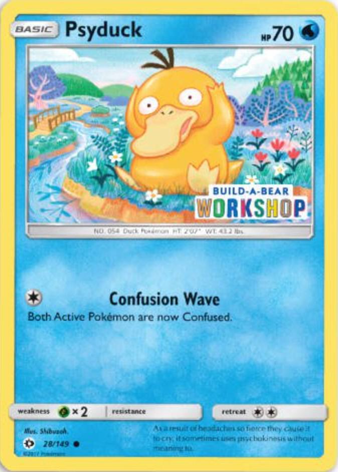 Psyduck - 28/149 (Build-A-Bear Workshop Exclusive) (028/149) (MCAP)