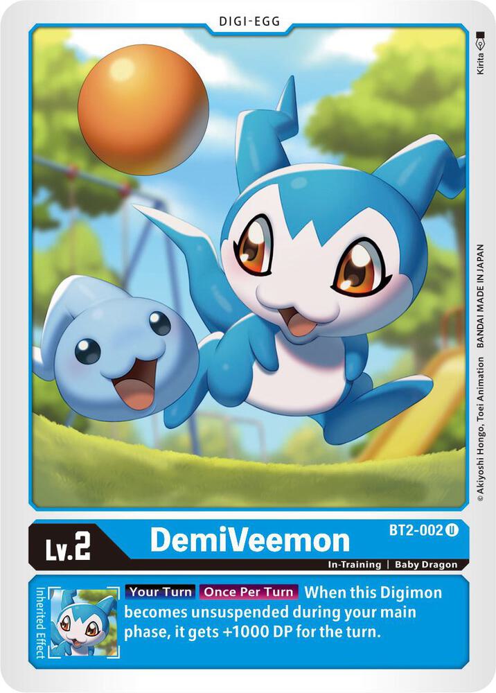 DemiVeemon - BT2-002 (BT2-002 U) (BT01-03B)