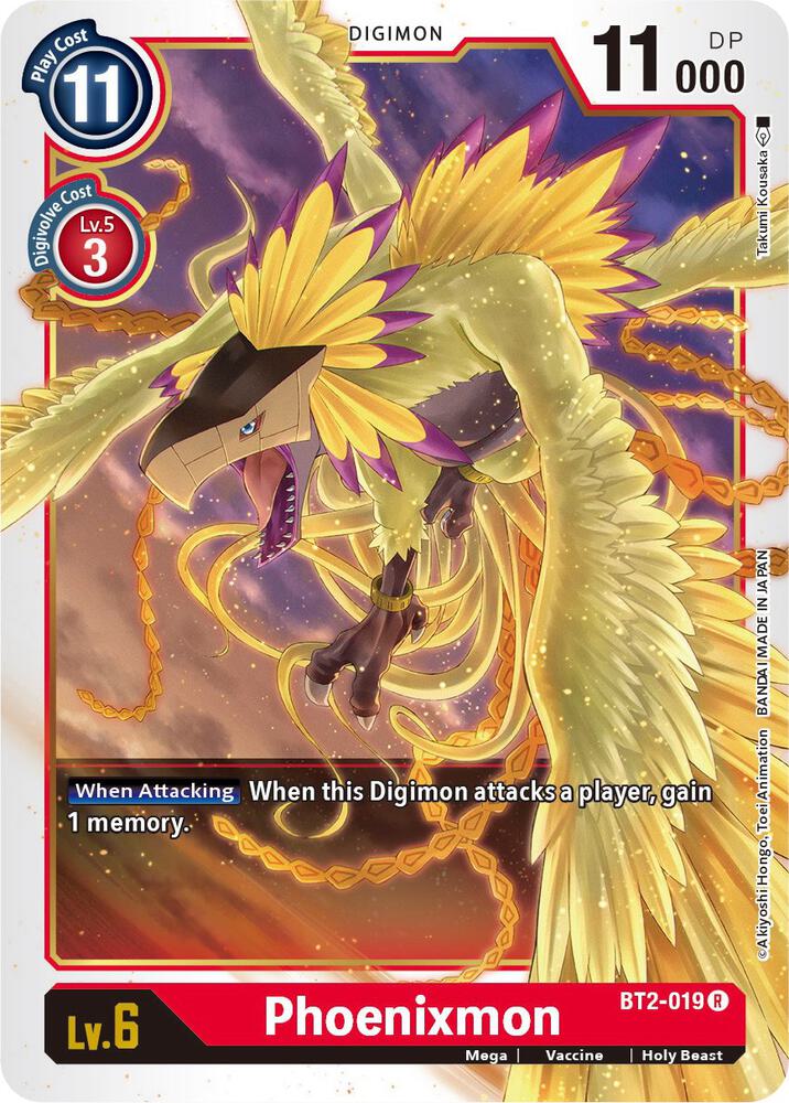 Phoenixmon (BT2-019 R) (BT01-03B)