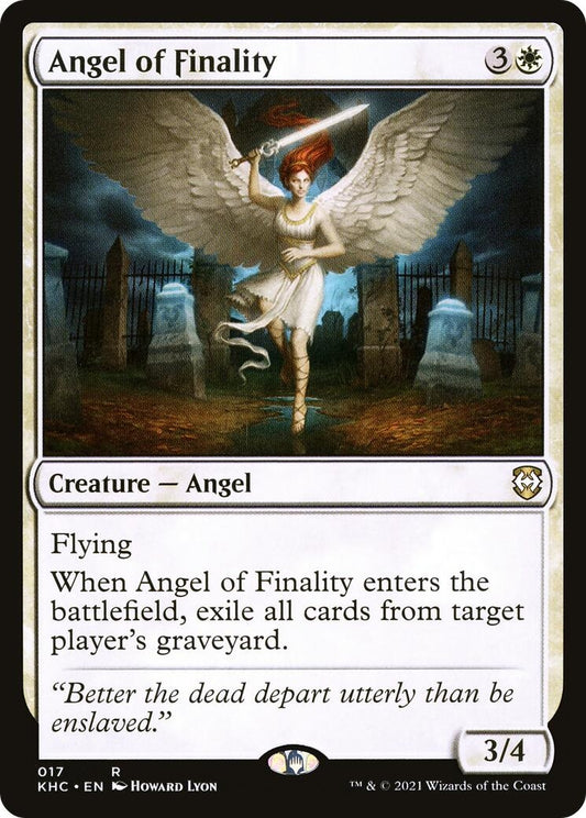 Image for Angel of Finality (17) (KHC) - Magic: The Gathering