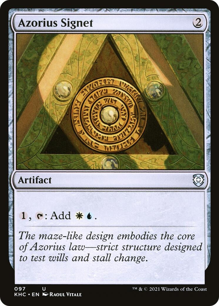 Azorius Signet (97) (KHC)