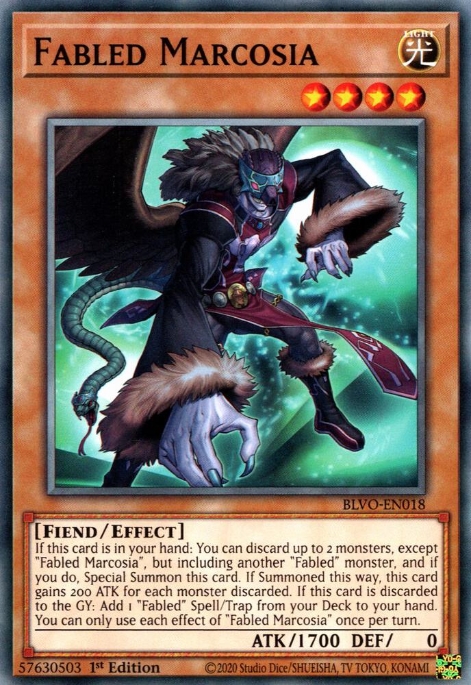 Fabled Marcosia (BLVO-EN018) (BLVO)