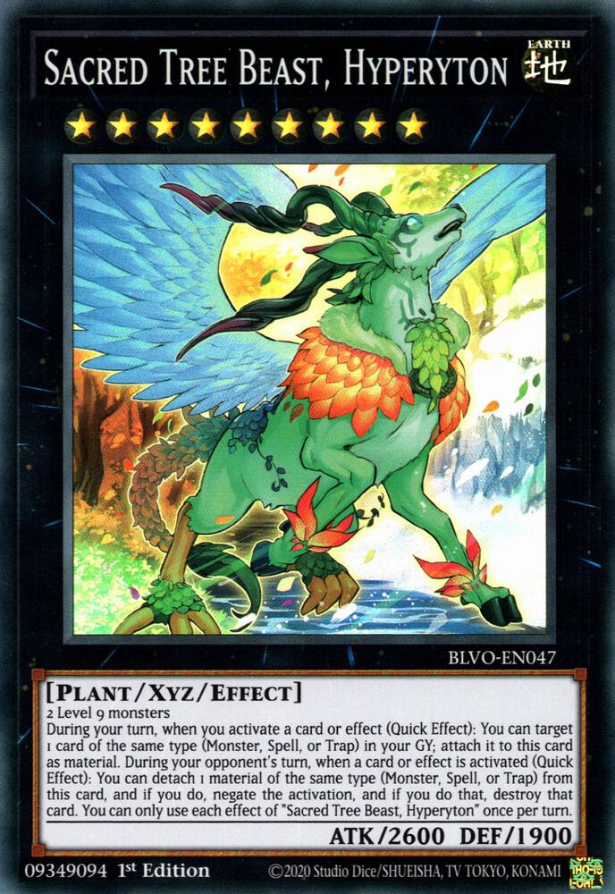 Sacred Tree Beast, Hyperyton (BLVO-EN047) (BLVO)