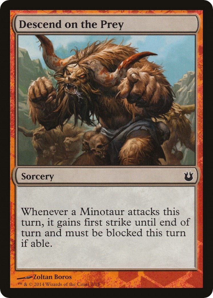Descend on the Prey (7) (HERO)
