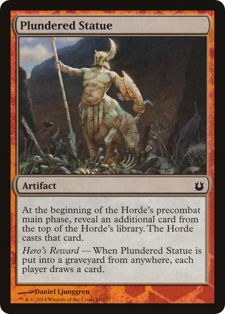 Plundered Statue (13) (HERO)