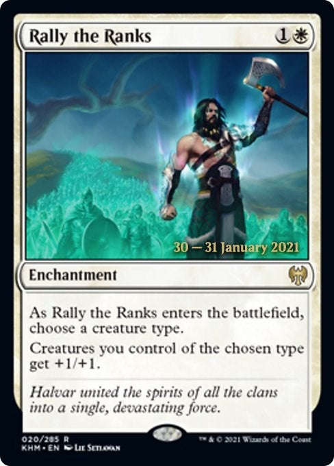 Rally the Ranks (20) (PRE)
