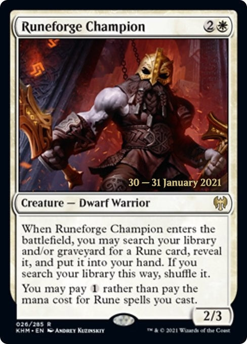 Runeforge Champion (26) (PRE)