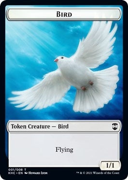 Bird (001) // Soldier Double-Sided Token (1 // 4) (KHC)