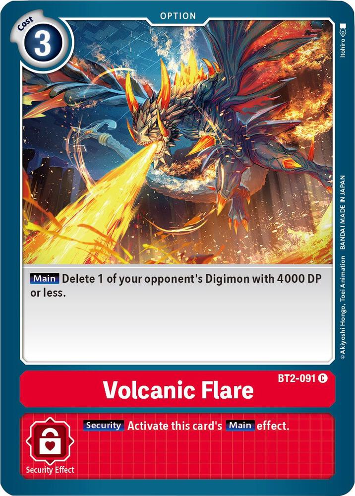 Volcanic Flare (BT2-091 C) (BT01-03B)